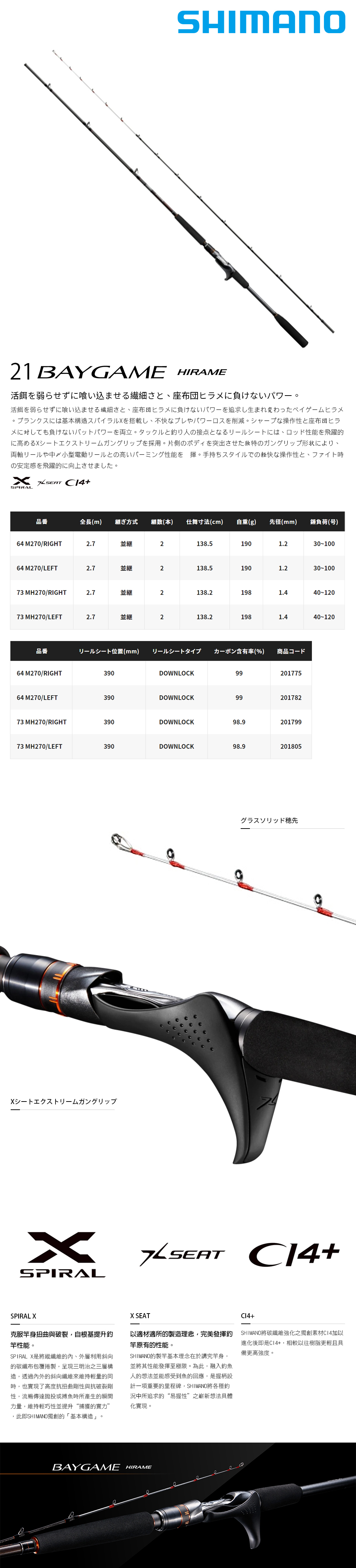 シマノ　BAYGAME LIGHT HIRAME MH230 船竿 230cm s-l500.jpg